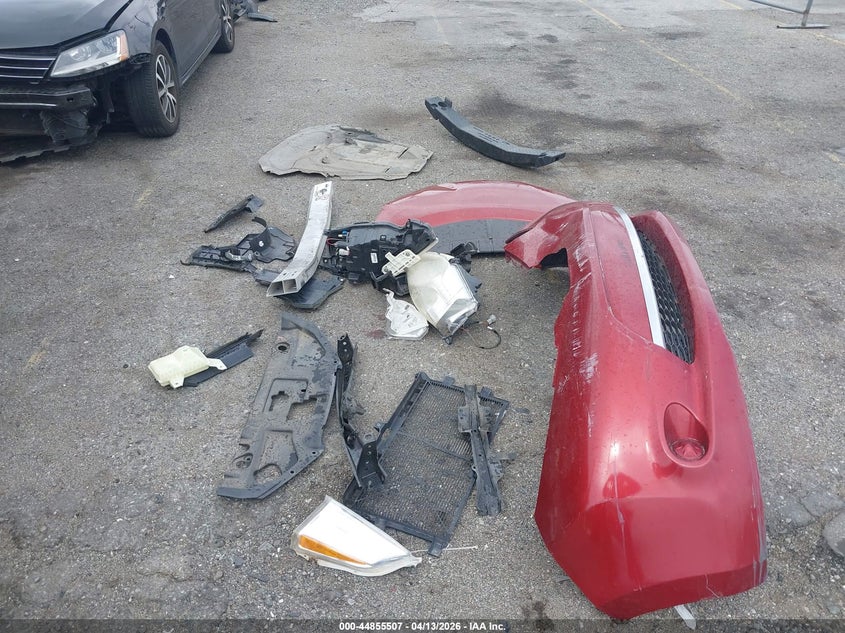 2014 Nissan Leaf S red Lot 111044855507 Vin 1N4AZ0CP0EC331532