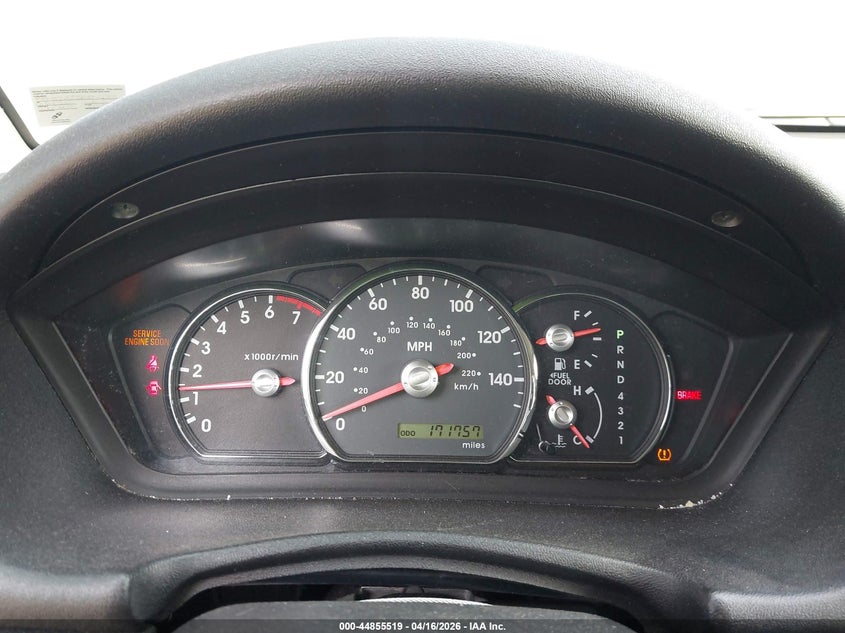 2011 Mitsubishi Endeavor VIN: 4A4JN2AS2BE035011 Lot: 44855519