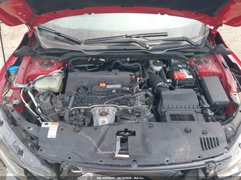 2021 Honda Civic 2.0 Lx red Lot 111044855537 Vin 2HGFC2F60MH545577
