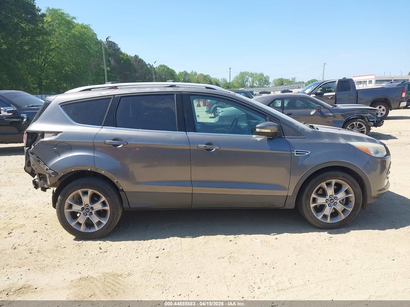 2014 Ford Escape Titanium VIN: 1FMCU0J92EUA66186 Lot: 44855583