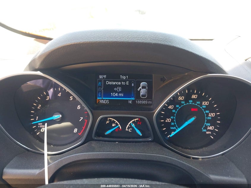 2014 Ford Escape Titanium VIN: 1FMCU0J92EUA66186 Lot: 44855583