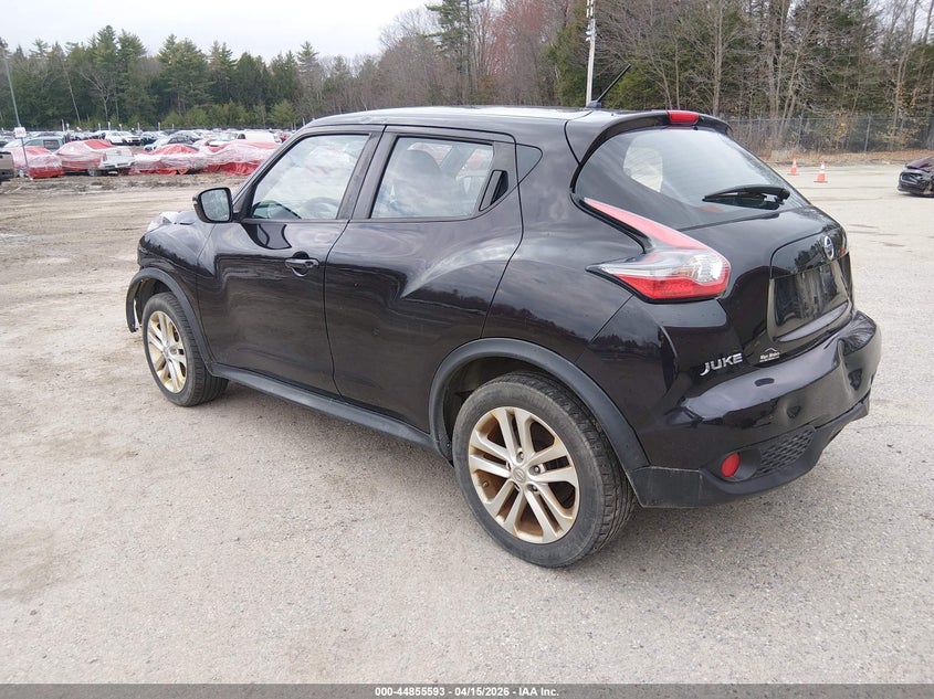 Vin: jn8af5mv8gt655140, lot: 45352902, nissan juke s 20163