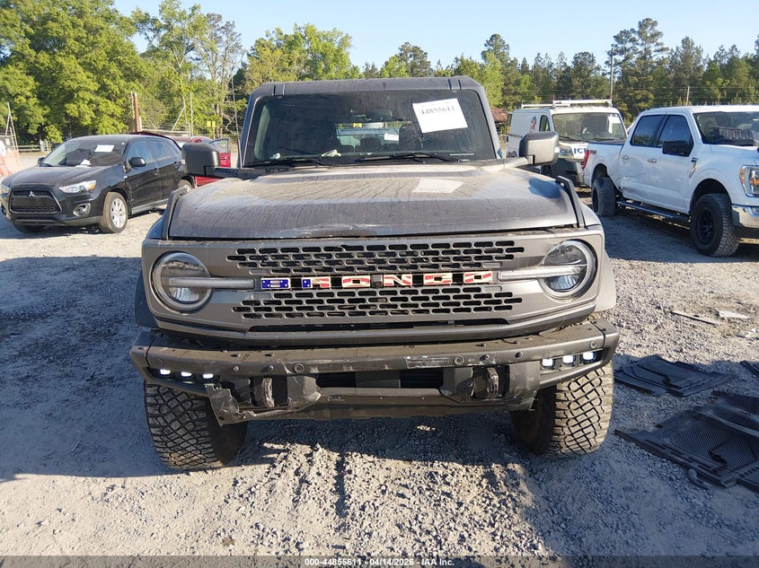 2023 Ford Bronco 2.7 Badlands grey Lot 111044855611 Vin 1FMEE5DP3PLB43315
