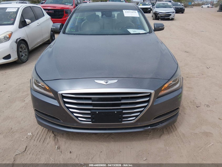 2015 Hyundai Genesis 3.8 VIN: KMHGN4JE9FU097827 Lot: 44855658