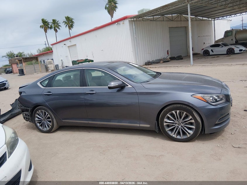 2015 Hyundai Genesis 3.8 VIN: KMHGN4JE9FU097827 Lot: 44855658