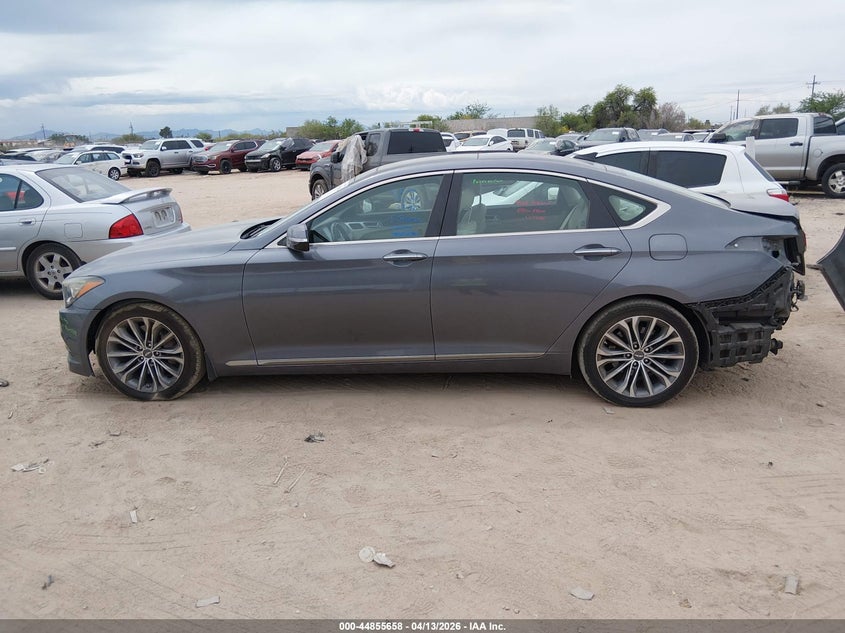 2015 Hyundai Genesis 3.8 VIN: KMHGN4JE9FU097827 Lot: 44855658