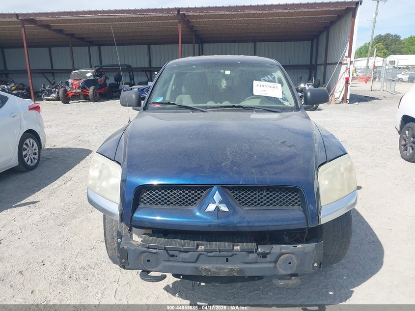2006 Mitsubishi Raider Duro Cross V8 VIN: 1Z7HT38N96S501143 Lot: 44855685