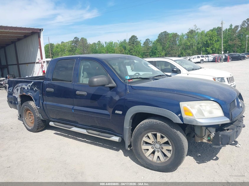 2006 Mitsubishi Raider Duro Cross V8 VIN: 1Z7HT38N96S501143 Lot: 44855685