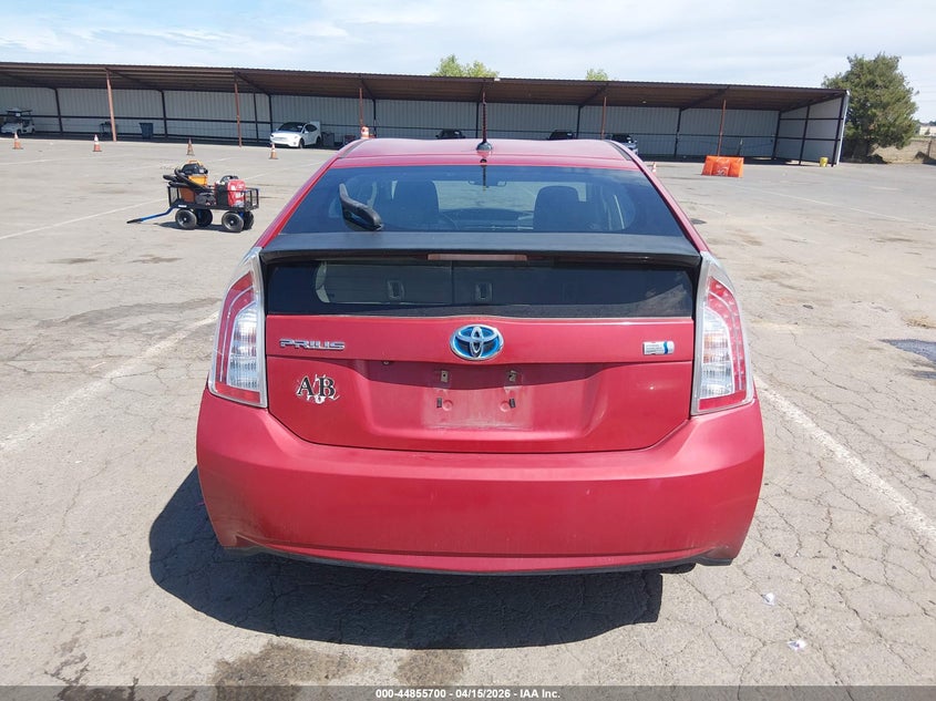 2012 Toyota Prius Three VIN: JTDKN3DU9C0336081 Lot: 44855700