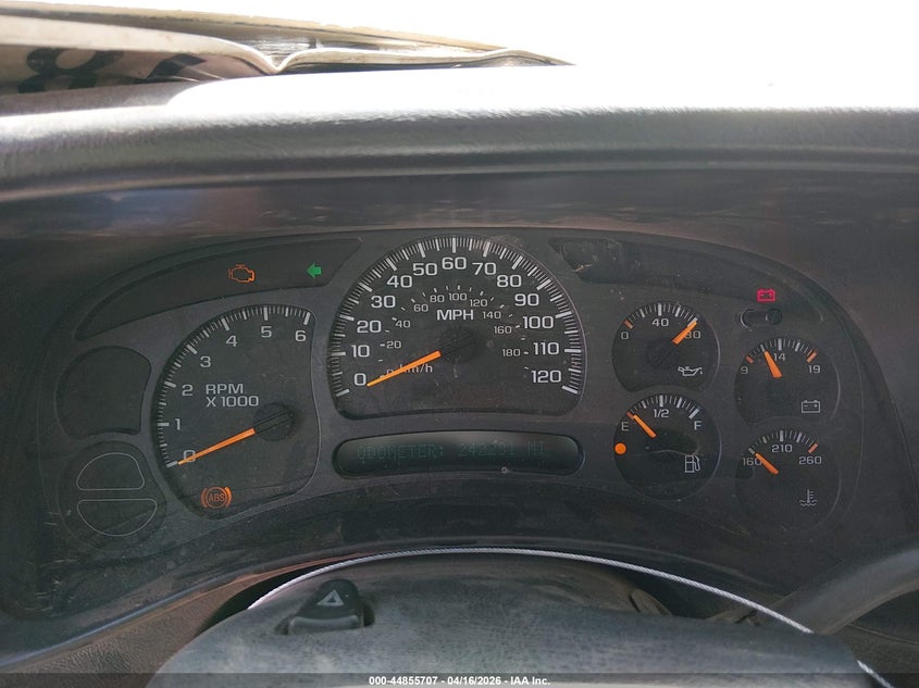 2003 CHEVROLET SILVERADO TRUCK 4.8L V-8 270HP