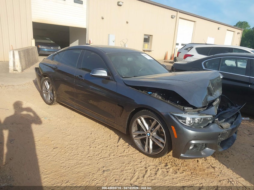 Vin: wba4j1c50jbg79852, lot: 45353024, bmw 430i gran coupe 20181