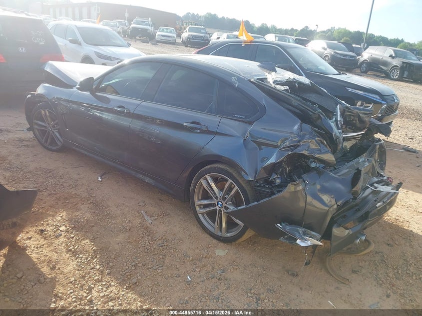 Vin: wba4j1c50jbg79852, lot: 45353024, bmw 430i gran coupe 20183