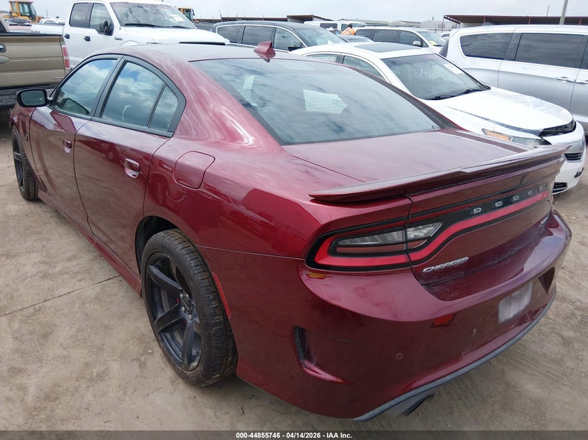 2019 Dodge Charger 6.2 Srt Hellcat Rwd brown Lot 111044855746 Vin 2C3CDXL9XKH742851