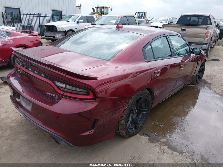 2019 Dodge Charger 6.2 Srt Hellcat Rwd brown Lot 111044855746 Vin 2C3CDXL9XKH742851