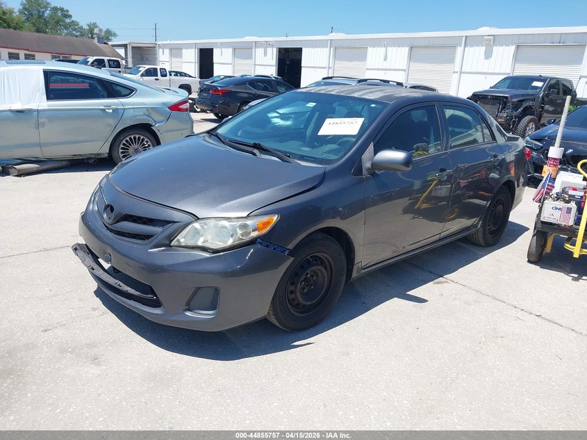 2012 Toyota Corolla 1.8 grey Lot 111044855757 Vin 2T1BU4EE4CC908079