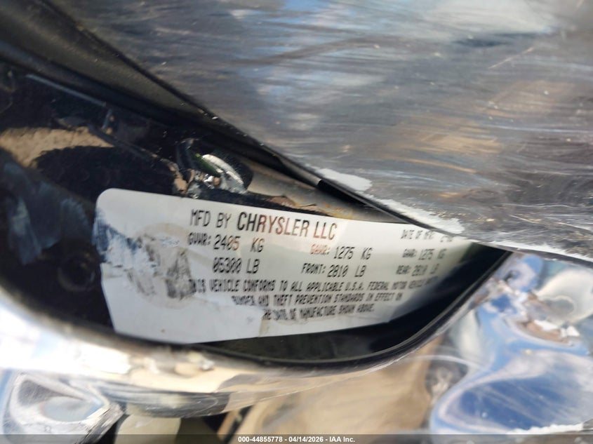 2008 Dodge Charger Srt8 VIN: 2B3LA73W78H240173 Lot: 44855778