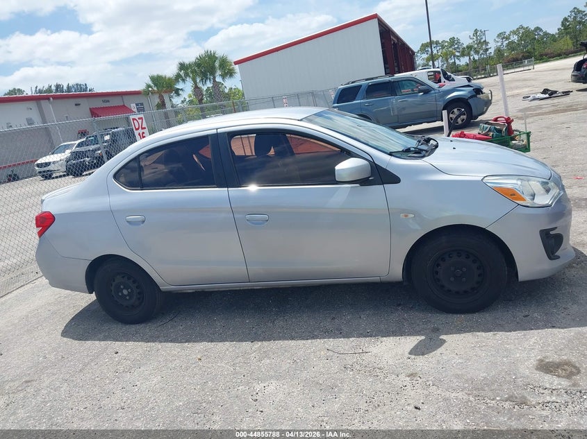 2017 Mitsubishi Mirage G4 Es VIN: ML32F3FJ2HHF12192 Lot: 44855788