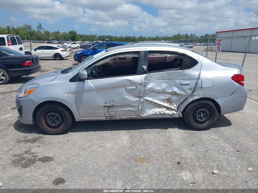 2017 Mitsubishi Mirage G4 Es VIN: ML32F3FJ2HHF12192 Lot: 44855788