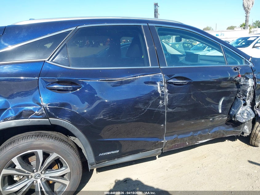 2T2HGMDA9LC051852 2020 Lexus Rx 3.5 Rx 450H blue