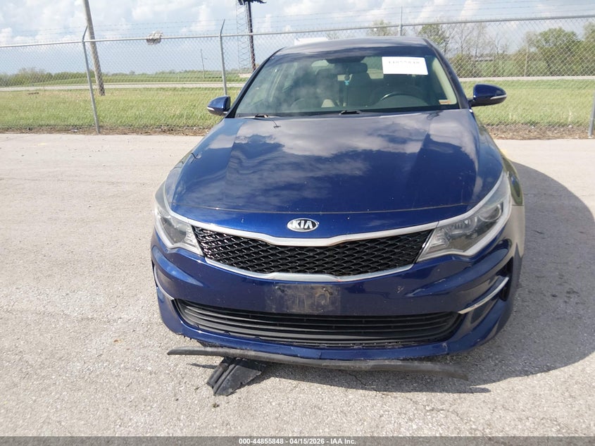 2016 Kia Optima Lx Turbo VIN: 5XXGT4L13GG012377 Lot: 44855848