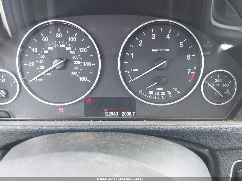 2014 BMW 328I VIN: WBA3C1C50EK115112 Lot: 44855911