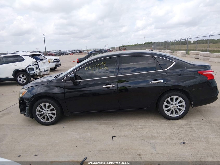 2018 Nissan Sentra Sv VIN: 3N1AB7AP0JL607722 Lot: 44855918