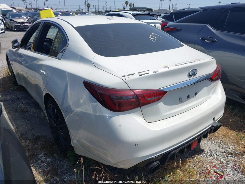 2019 Infiniti Q50 3.0T Red Sport 400