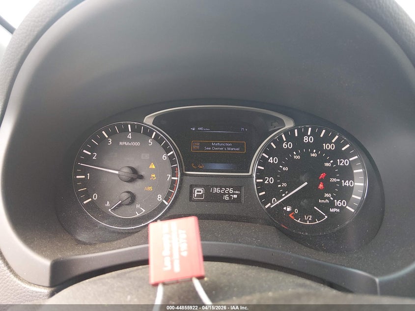 2013 Nissan Altima 2.5 Sl VIN: 1N4AL3AP1DN441241 Lot: 44855922