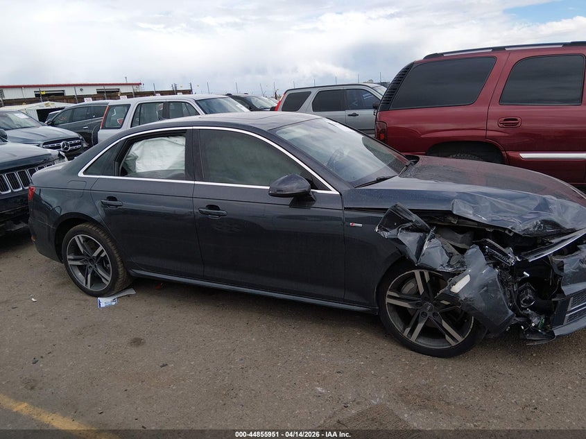 2017 Audi A4 2.0T Premium VIN: WAUENAF46HN019378 Lot: 44855951