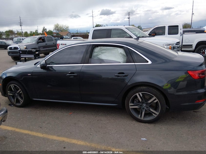 2017 Audi A4 2.0T Premium VIN: WAUENAF46HN019378 Lot: 44855951
