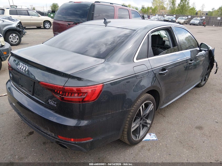 Vin: wauenaf46hn019378, lot: 45353258, audi a4 2.0t premium 20174