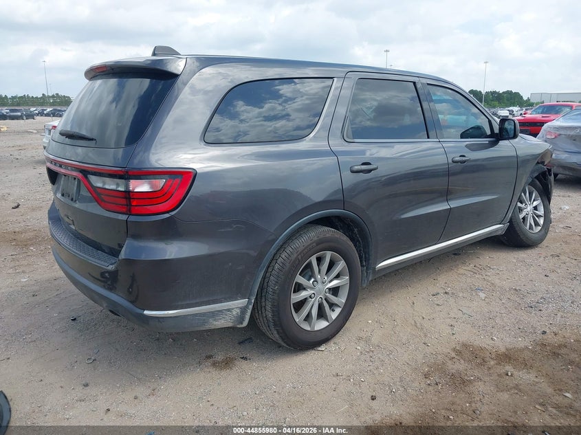 2018 Dodge Durango 3.6 Sxt Rwd grey Lot 111044855980 Vin 1C4RDHAG4JC160193