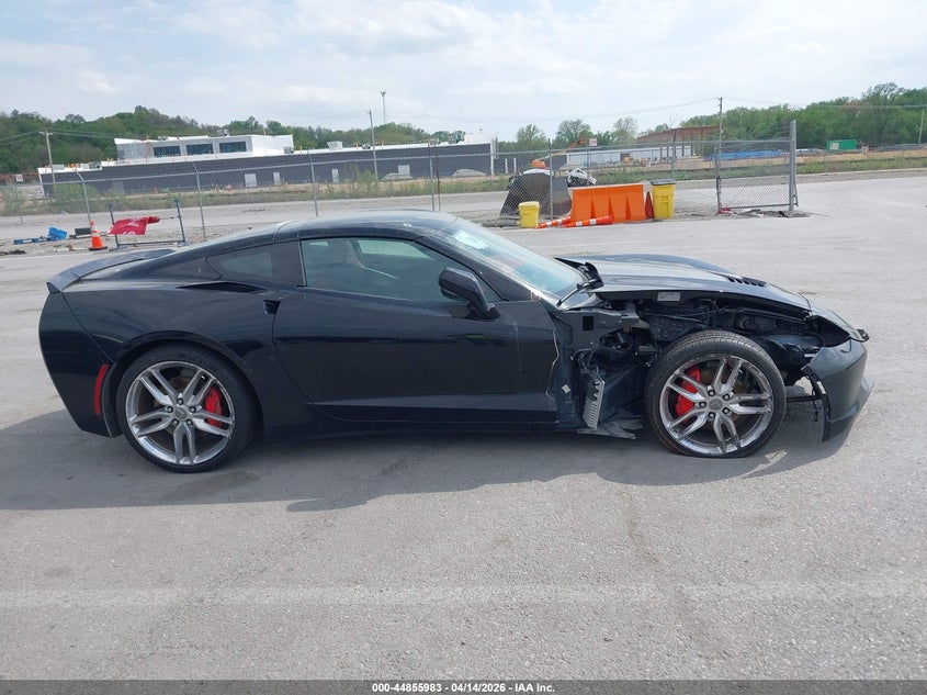 2015 Chevrolet Corvette 6.2 Stingray black Lot 111044855983 Vin 1G1YB2D71F5113377