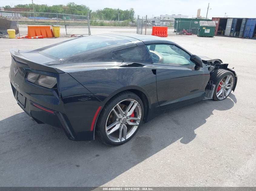 2015 Chevrolet Corvette 6.2 Stingray black Lot 111044855983 Vin 1G1YB2D71F5113377