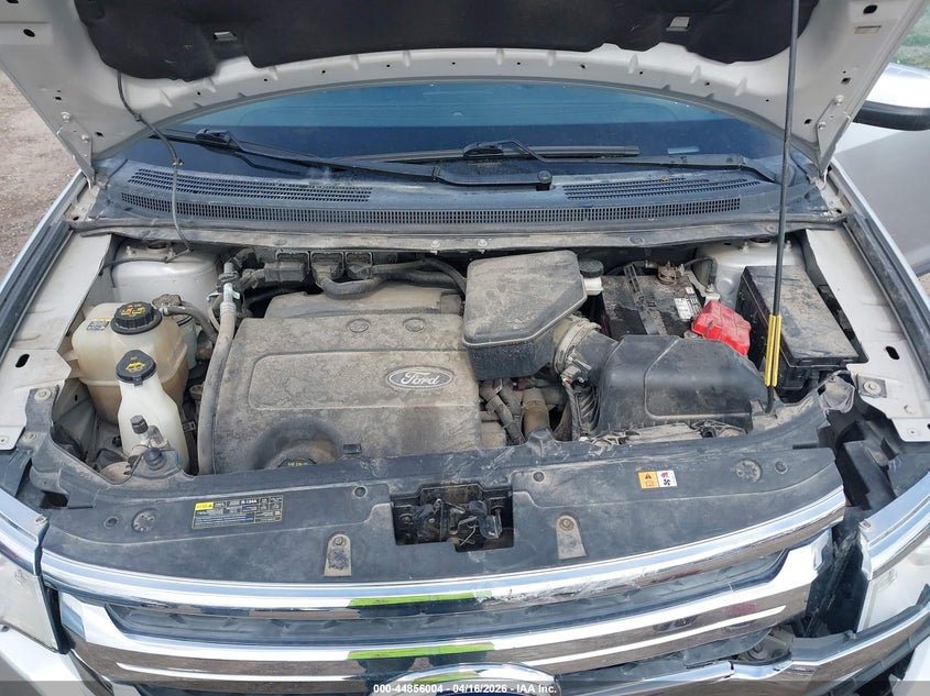 2FMDK4JCXDBA23863 2013 Ford Edge 3.5 Sel silver