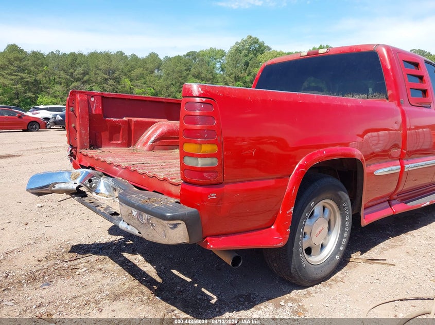 2001 GMC Sierra 1500 Sle VIN: 2GTEC19T011367583 Lot: 44856038