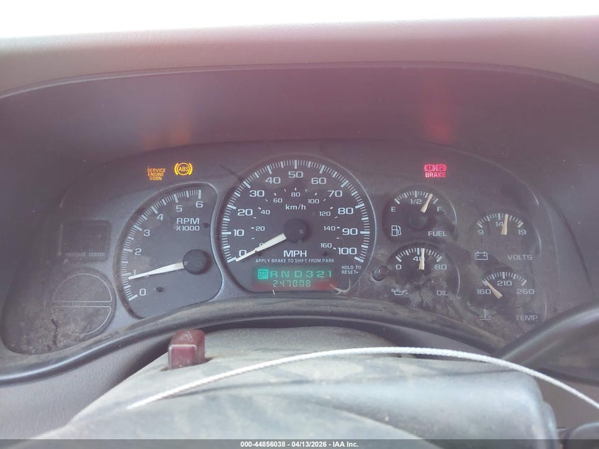 2001 GMC Sierra 1500 Sle VIN: 2GTEC19T011367583 Lot: 44856038