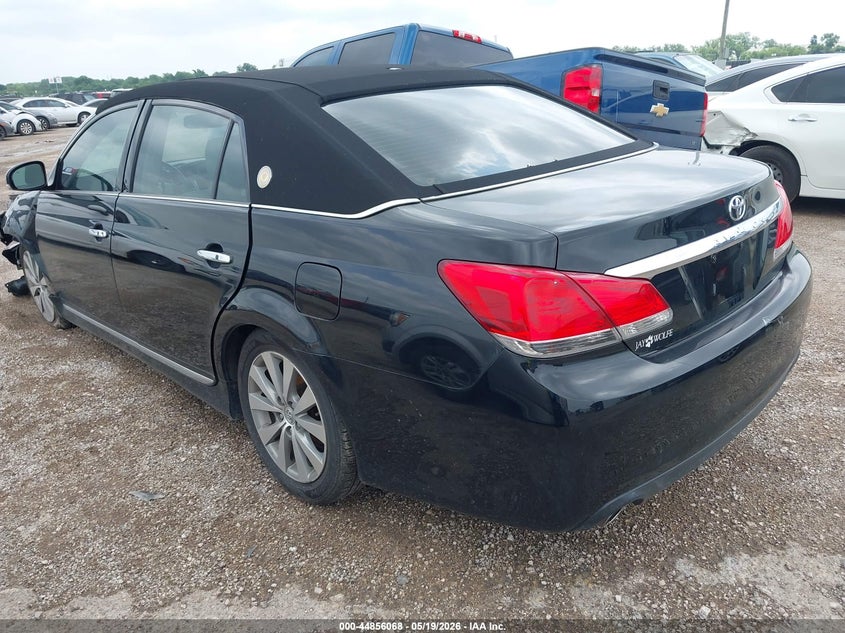 2012 Toyota Avalon 3.5 Limited black Lot 111044856068 Vin 4T1BK3DB2CU471365
