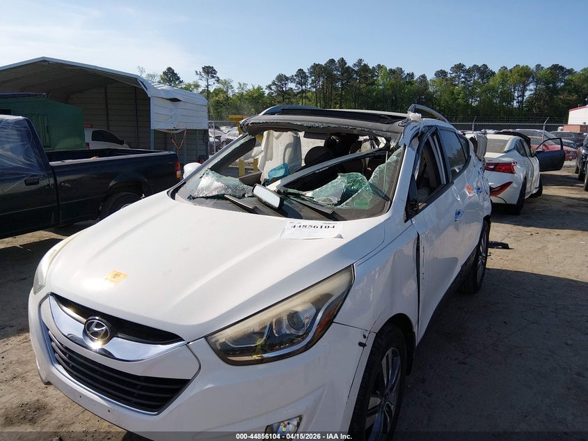 2015 Hyundai Tucson Limited VIN: KM8JU3AG8FU065729 Lot: 44856104
