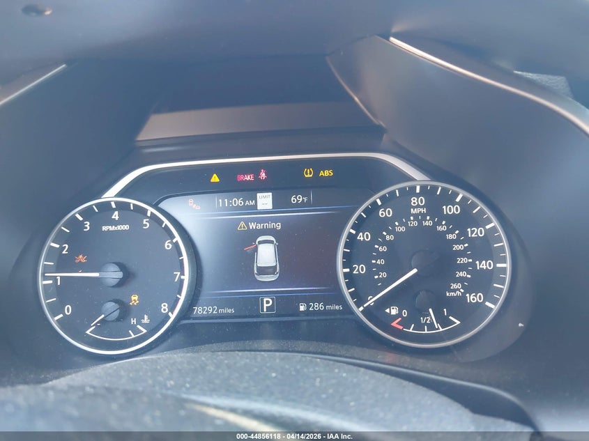 2020 Nissan Murano Sl Fwd VIN: 5N1AZ2CJ3LN125104 Lot: 44856118