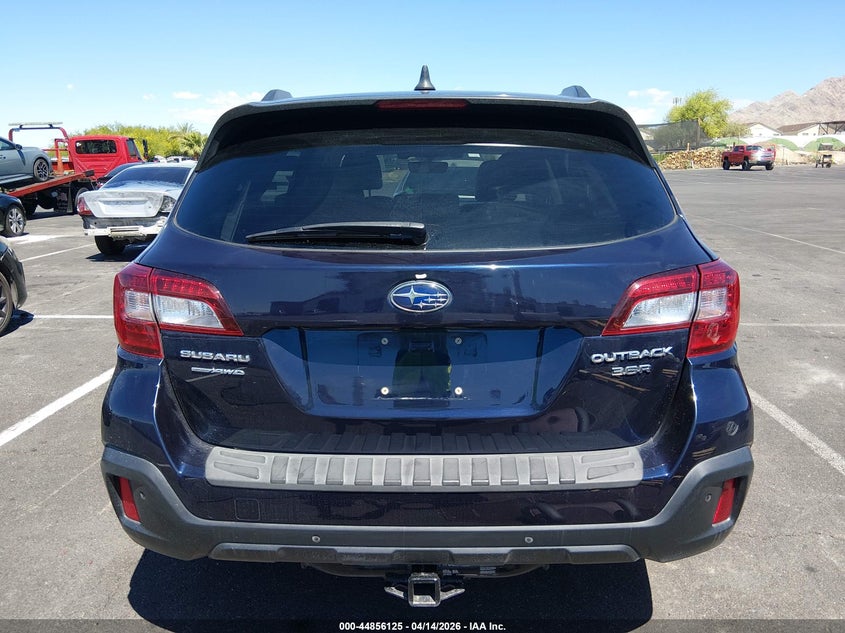 2018 Subaru Outback 3.6 3.6R Touring blue Lot 111044856125 Vin 4S4BSETC4J3340575
