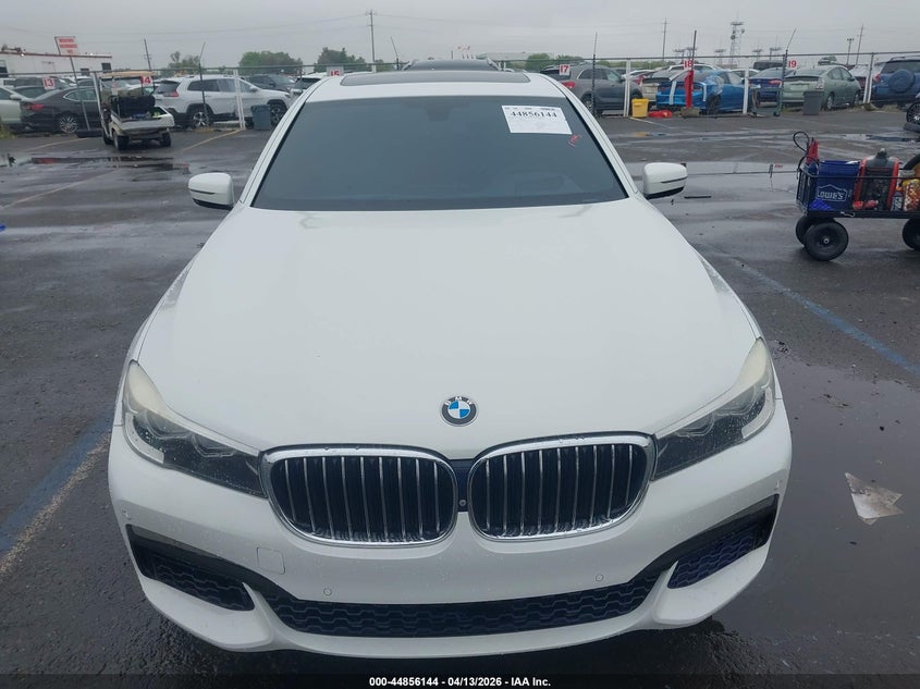 2016 BMW 7er 3.0 740I white Lot 111044856144 Vin WBA7E2C53GG546969
