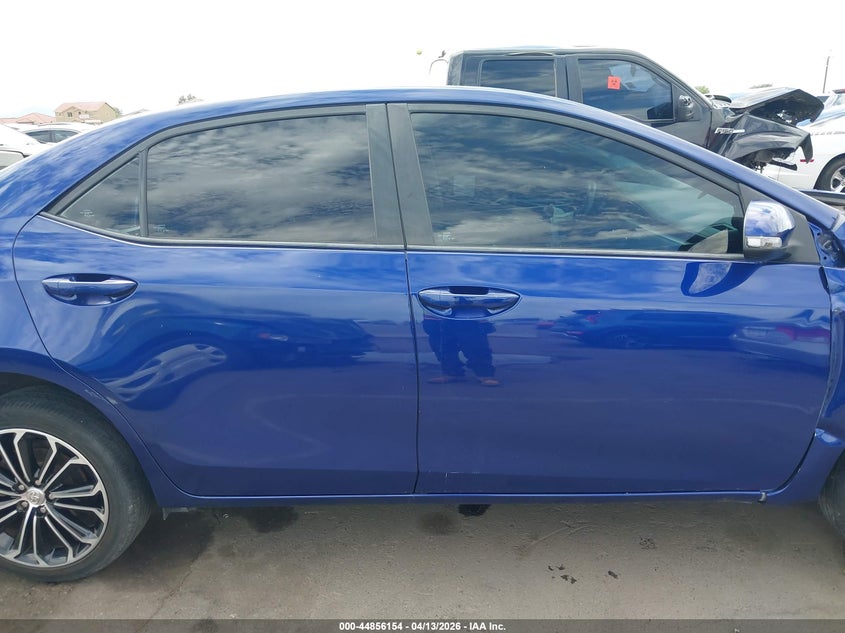 2015 Toyota Corolla 1.8 S Plus blue Lot 111044856154 Vin 5YFBURHE7FP268656