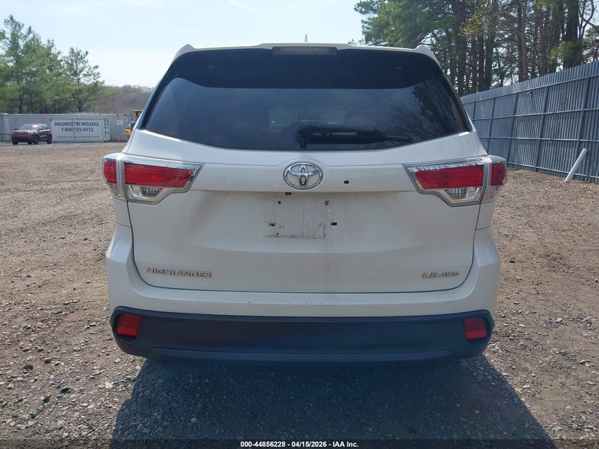 2015 Toyota Highlander Le Plus V6 VIN: 5TDBKRFH4FS074421 Lot: 44856228