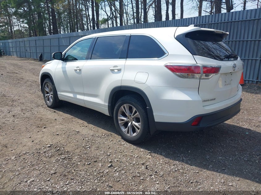 2015 Toyota Highlander Le Plus V6 VIN: 5TDBKRFH4FS074421 Lot: 44856228