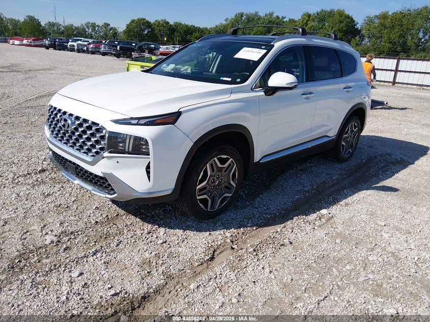 2022 HYUNDAI SANTA FE HYBRID auction photo 2