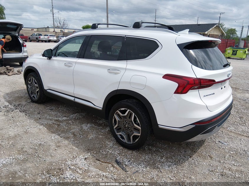 2022 HYUNDAI SANTA FE HYBRID auction photo 3