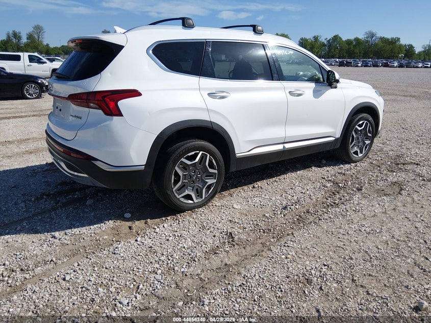 2022 HYUNDAI SANTA FE HYBRID auction photo 4