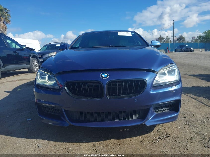 2015 BMW 650I Gran Coupe xDrive VIN: WBA6B4C56FD899996 Lot: 44856278
