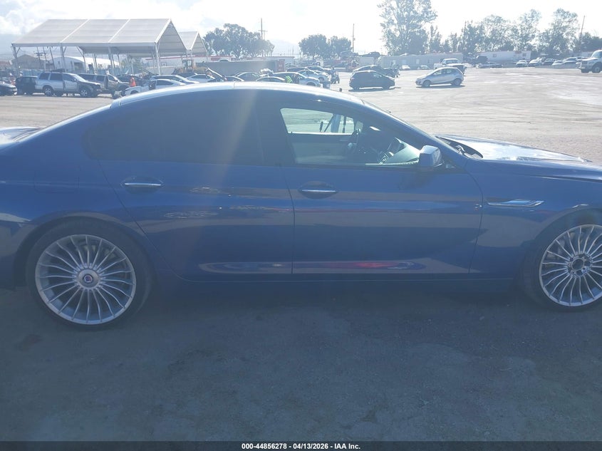 2015 BMW 650I Gran Coupe xDrive VIN: WBA6B4C56FD899996 Lot: 44856278